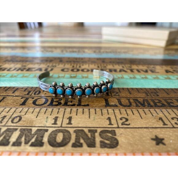 Silver and Turquoise Bracelet - Picture 16 of 16